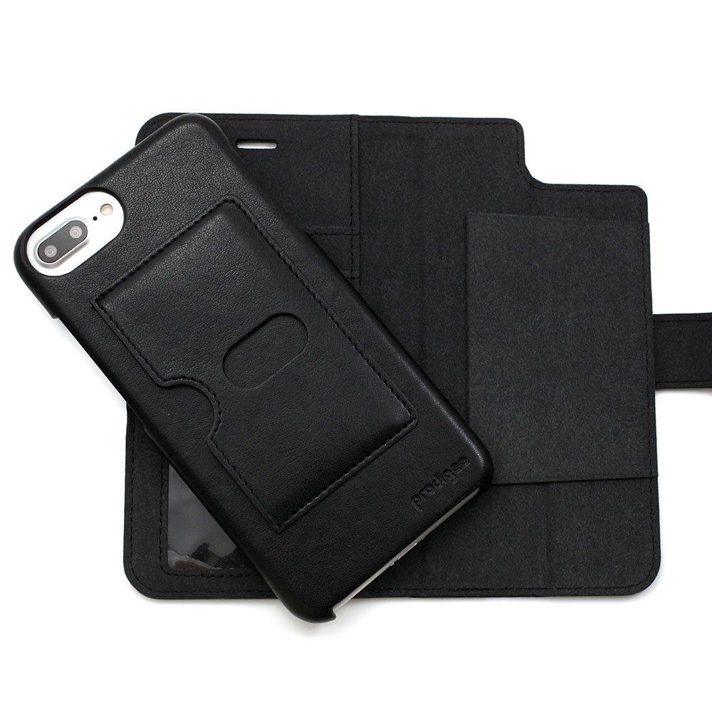 Prodigee Wallegee, Protective Case for iPhone 6+/6S+/7+/8+, Black