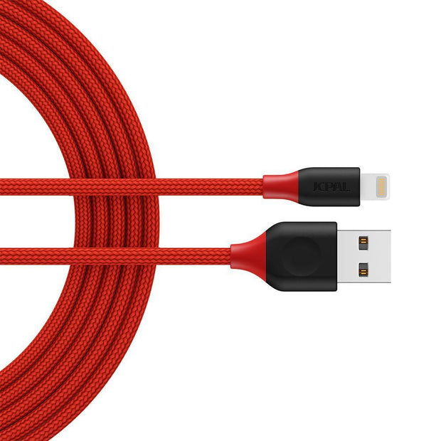 JCPal Cable FlexLink Lightning to USB Cable Red