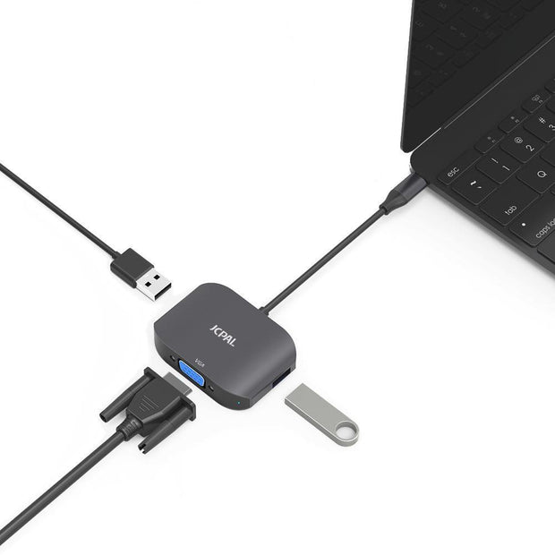 JCPal Cable USB-C to VGA Adapter