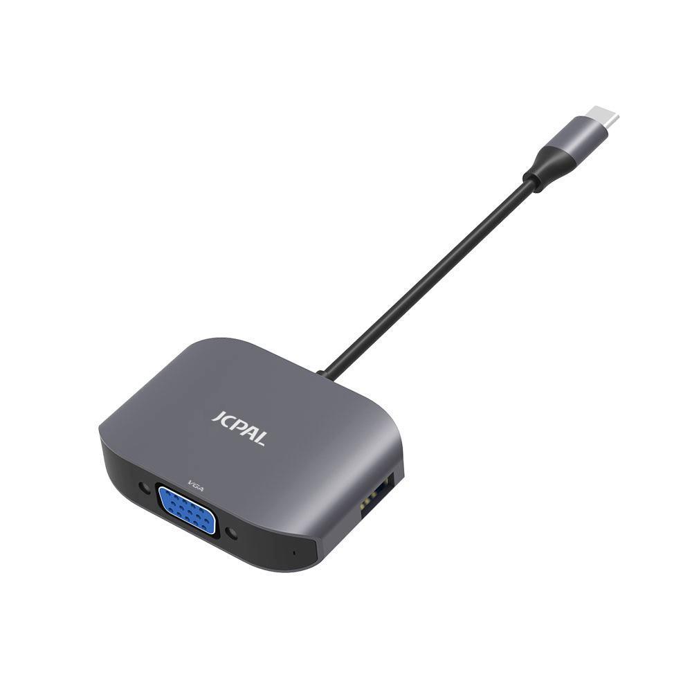 JCPal Cable USB-C to VGA Adapter