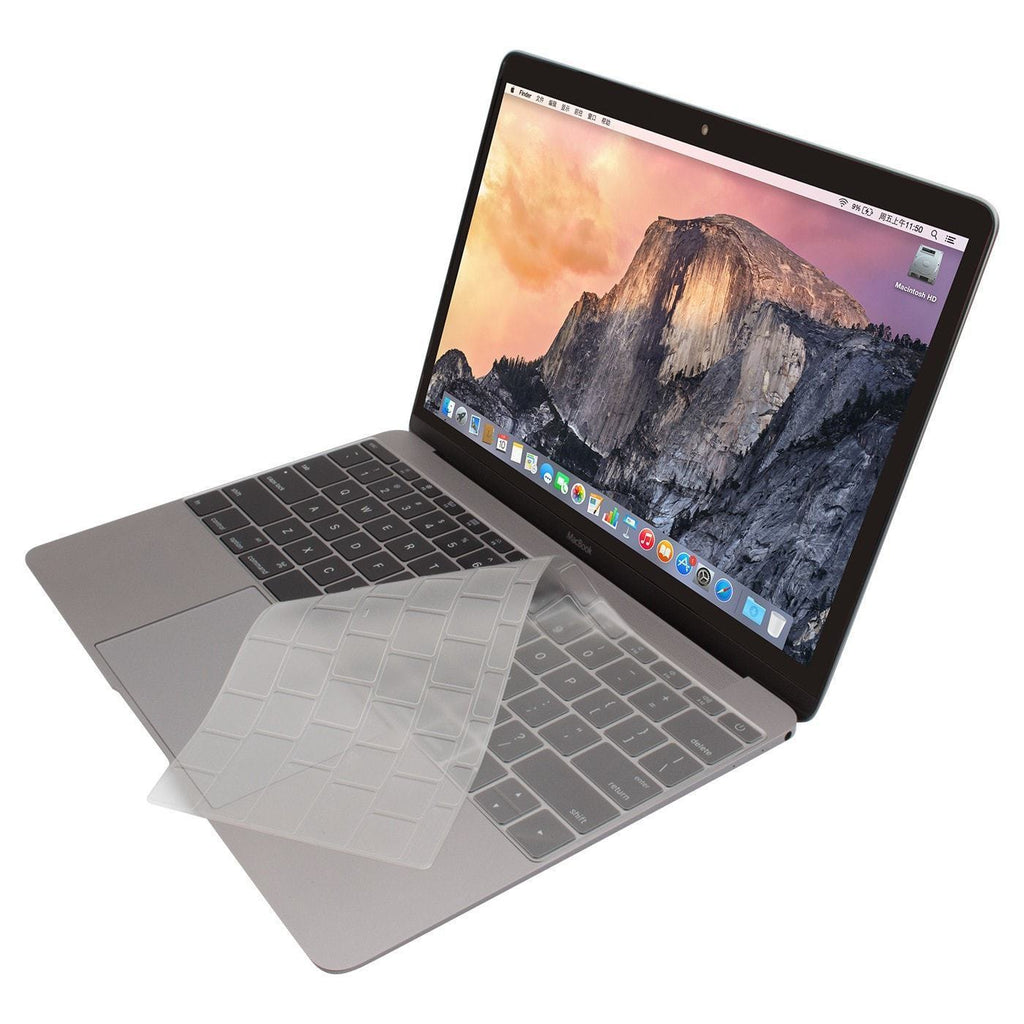 JCPal Keyboard Protector FitSkin Ultra Clear Keyboard Protector for MacBook 12"