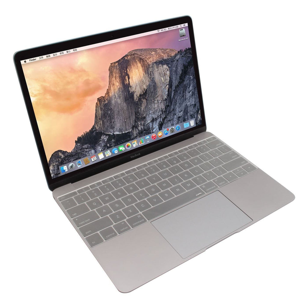 JCPal Keyboard Protector FitSkin Ultra Clear Keyboard Protector for MacBook 12"