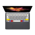 JCPal Keyboard Protector VerSkin MacOS Shortcut Keyboard Protector for 2016 MacBook Pro 13"