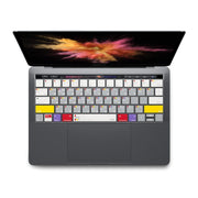 JCPal Keyboard Protector VerSkin MacOS Shortcut Keyboard Protector for 2016 MacBook Pro with Touch Bar MacBook Pro 13"/15" (Touch Bar model) / Grey