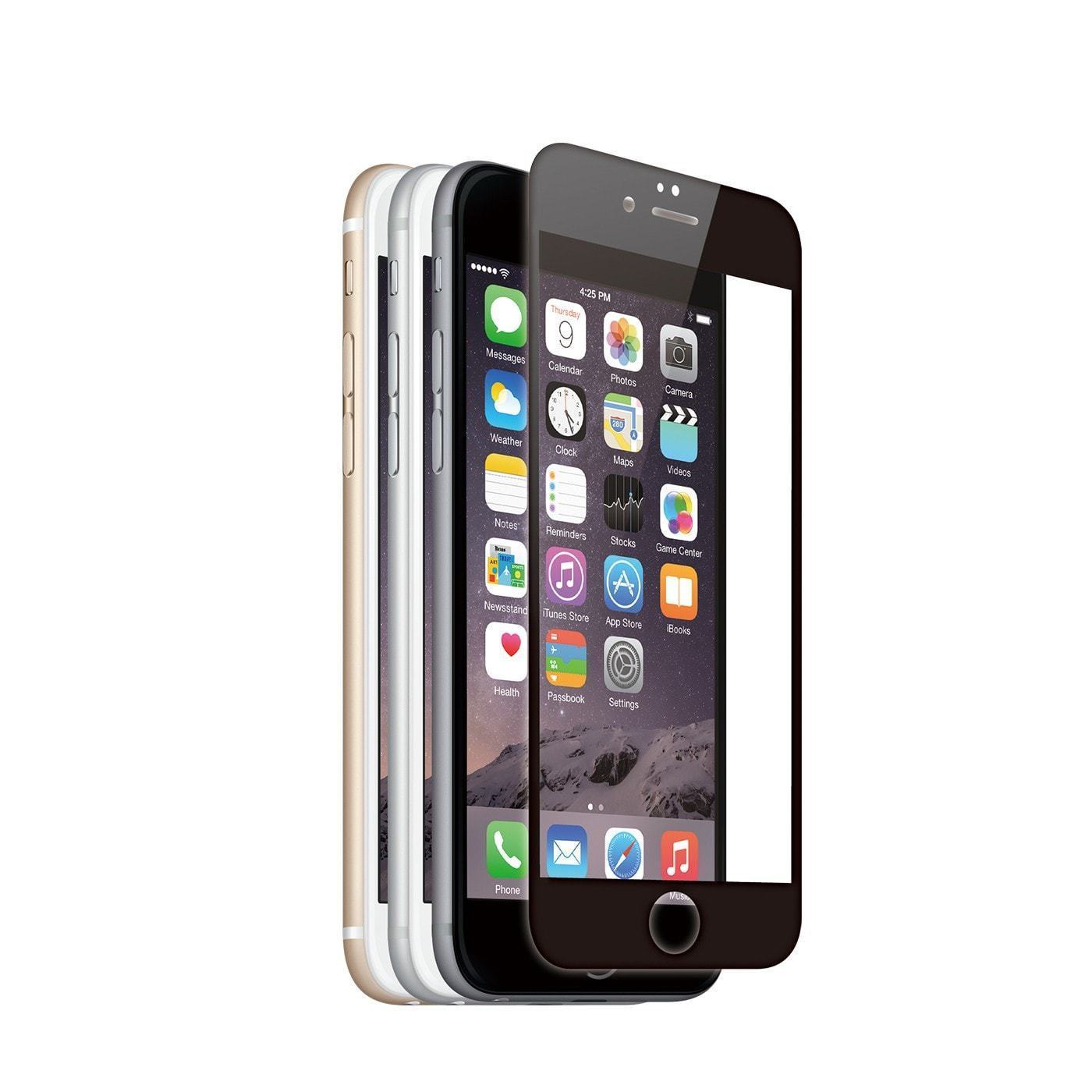 JCPal Screen Protector Preserver Classic Glass Screen Protector for iPhone 6 and 6 Plus iPhone 6 / 0.33mm / Black