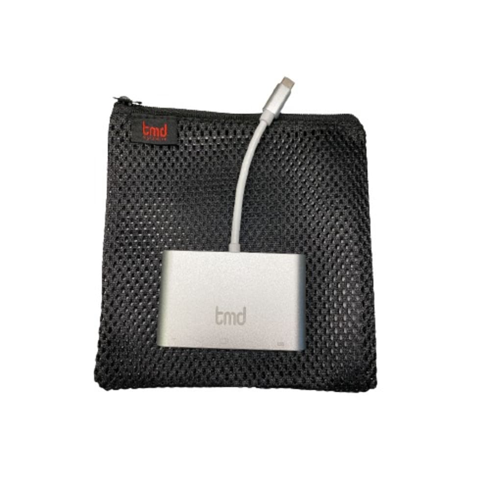tmd USB-C to Multiport Adapter, VGA x1 / USB-C x1 / USB3.0 x 1